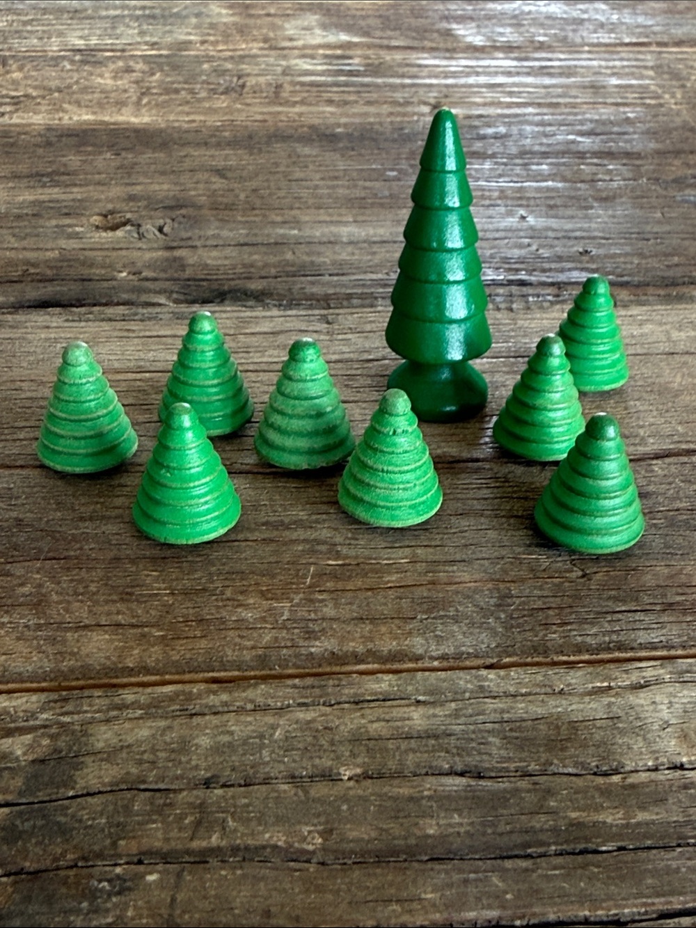Vintage wooden Decorative Mini Trees